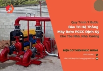 Quy Trình 7 Bước Bảo Trì Hệ Thống Máy Bơm PCCC Định Kỳ Cho Tòa Nhà, Nhà Xưởng