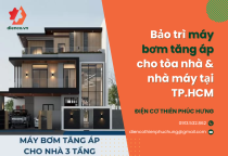 Bảo trì máy bơm tăng áp cho tòa nhà & nhà máy tại TP.HCM