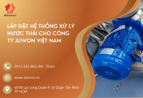 LẮP ĐẶT HỆ THỐNG XỬ LÝ NƯỚC THẢI CHO CÔNG TY JUWON VIỆT NAM