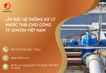 LẮP ĐẶT HỆ THỐNG XỬ LÝ NƯỚC THẢI CHO CÔNG TY JUWON VIỆT NAM