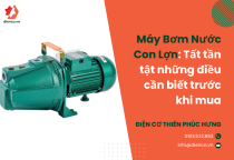 Máy Bơm Nước Con Lợn: Tất tần tật những điều cần biết trước khi mua Máy Bơm Nước Con Lợn: Tất tần tật những điều cần biết trước khi mua
