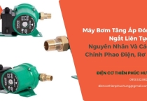 Máy Bơm Tăng Áp Đóng Ngắt Liên Tục? Nguyên Nhân Và Cách Chỉnh Phao Điện, Rơ Le