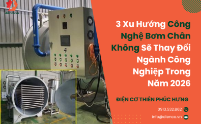 3 Xu Hướng Công Nghệ Bơm Chân Không Sẽ Thay Đổi Ngành Công Nghiệp Trong Năm 2026