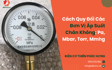Cách Quy Đổi Các Đơn Vị Áp Suất Chân Không: Pa, Mbar, Torr, Mmhg