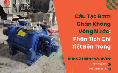 Cấu Tạo Bơm Chân Không Vòng Nước: Phân Tích Chi Tiết Bên Trong