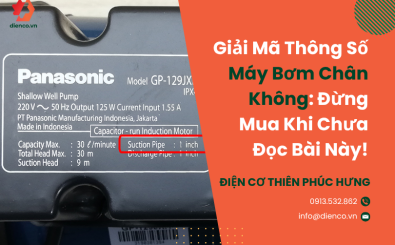 Giải Mã Thông Số Máy Bơm Chân Không: Đừng Mua Khi Chưa Đọc Bài Này!