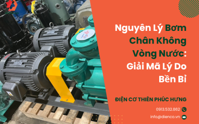 Nguyên Lý Bơm Chân Không Vòng Nước: Giải Mã Lý Do Bền Bỉ