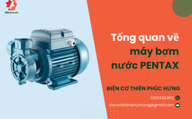 Tổng quan về máy bơm nước PENTAX