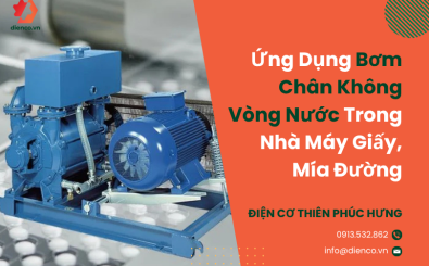 Ứng Dụng Bơm Chân Không Vòng Nước Trong Nhà Máy Giấy, Mía Đường
