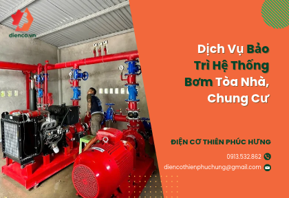 Dịch Vụ Bảo Trì Hệ Thống Bơm Tòa Nhà, Chung Cư