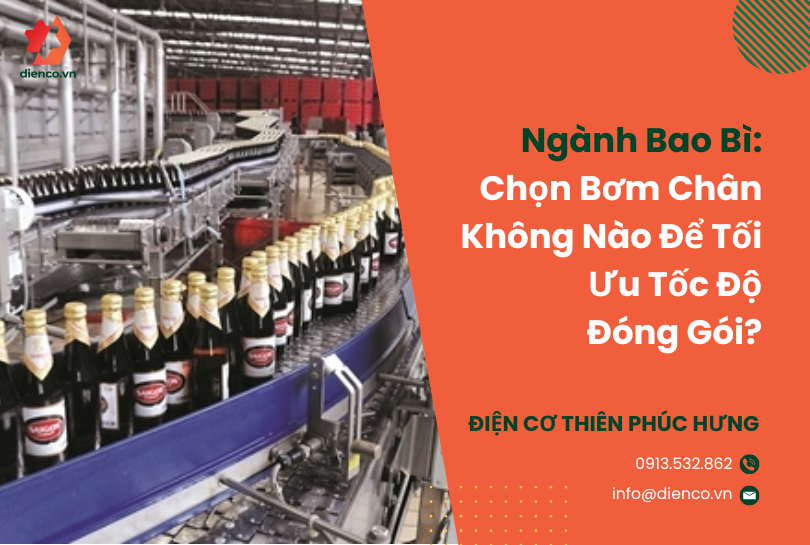 Ngành Bao Bì: Chọn Bơm Chân Không Nào Để Tối Ưu Tốc Độ Đóng Gói?