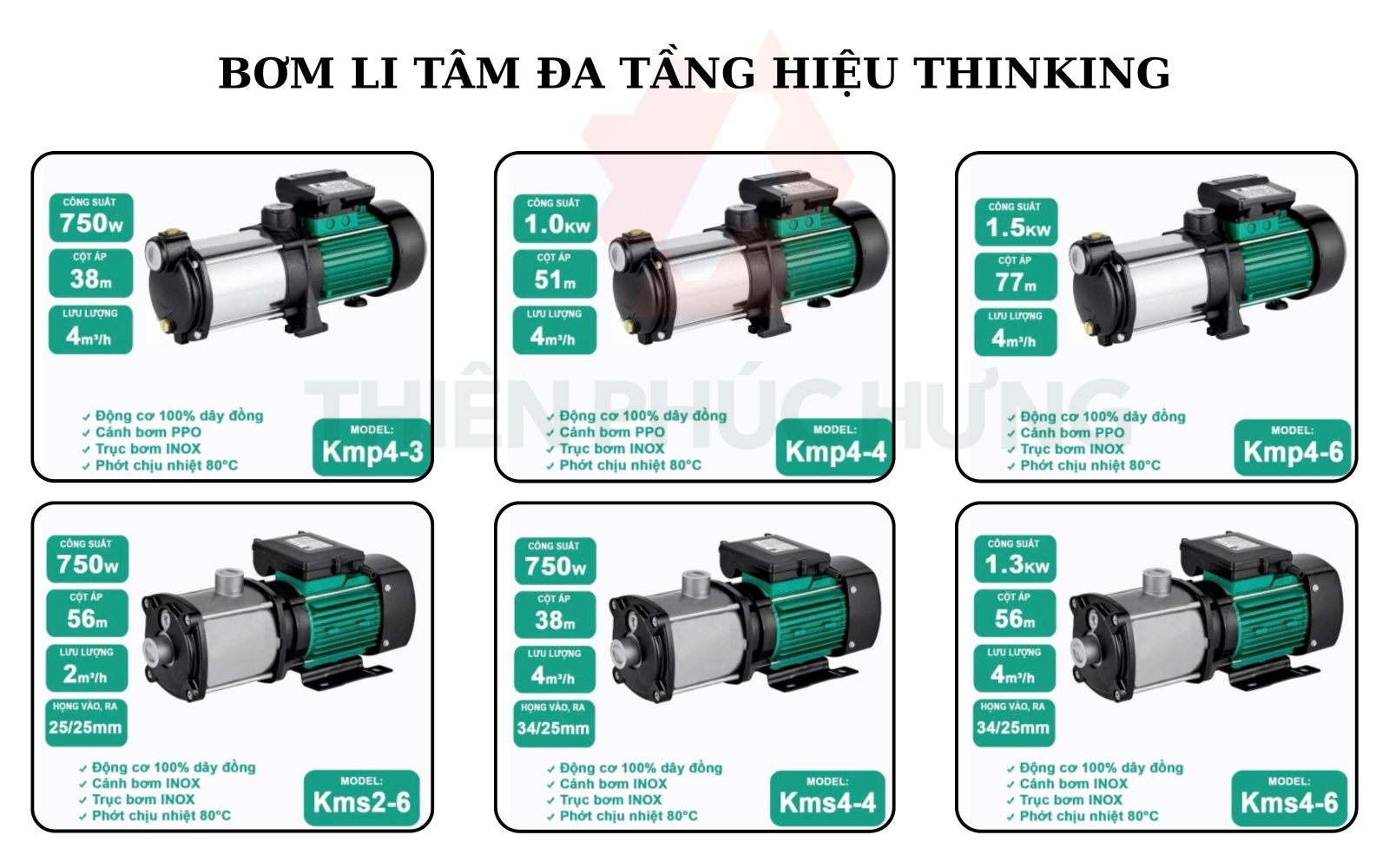 Bơm Li Tâm Đa Tầng Hiệu Thinking