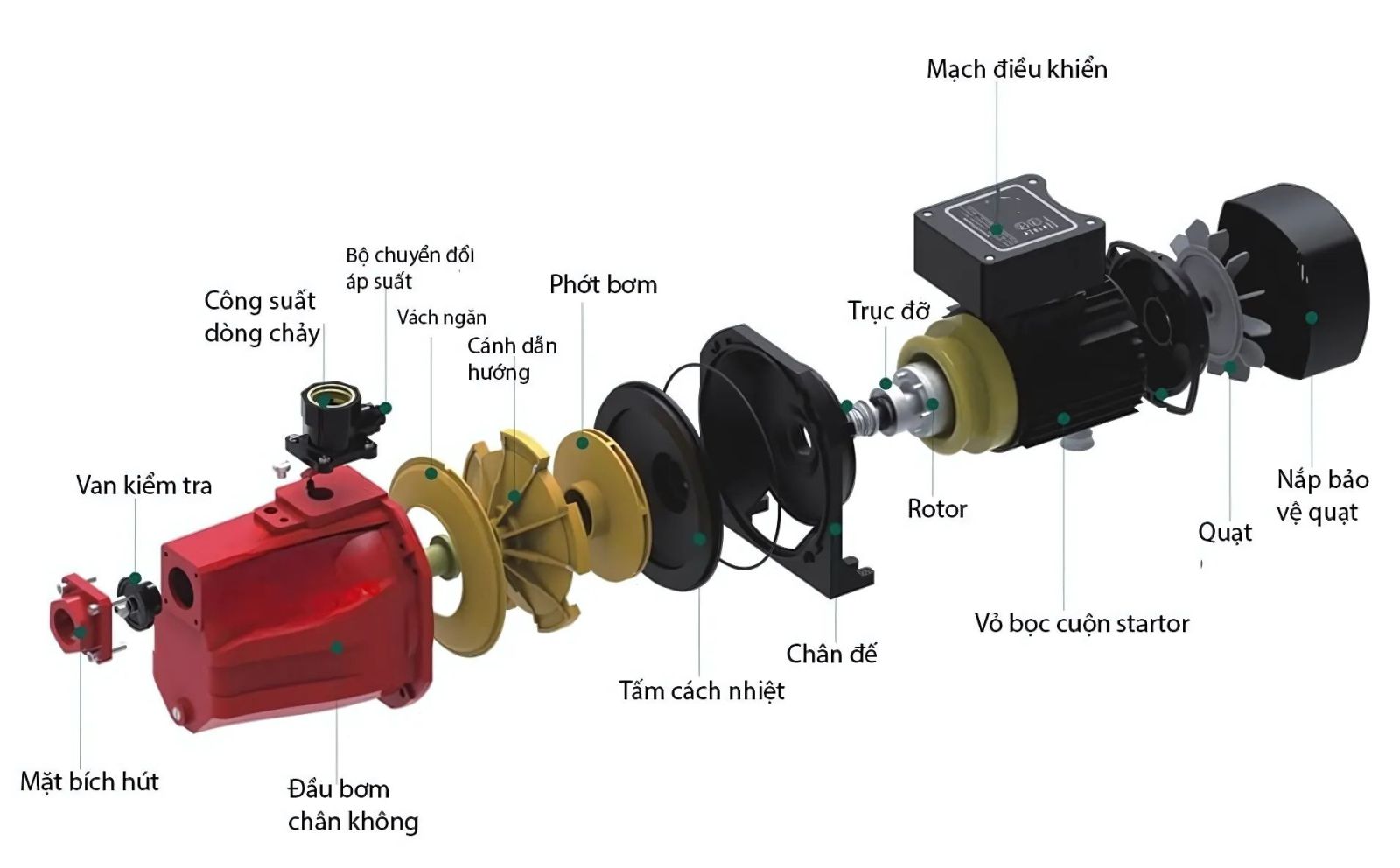 Máy Bơm Nước Con Lợn 