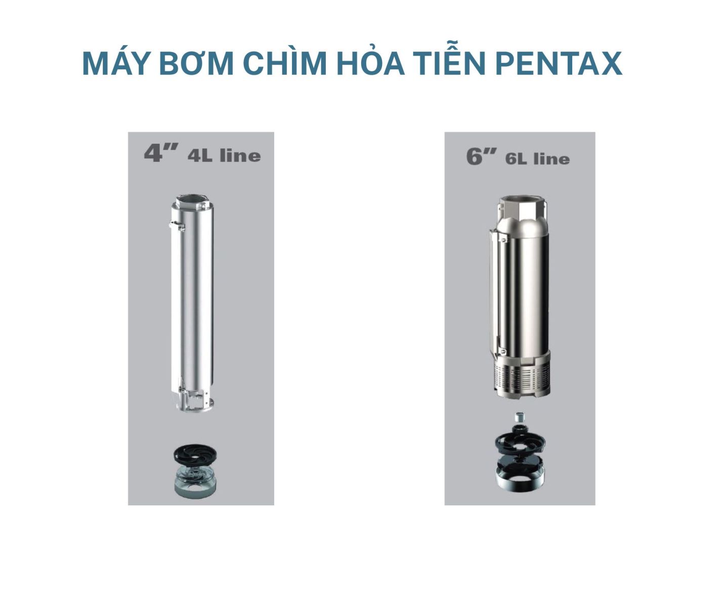 Bơm Chìm Hỏa Tiễn Pentax