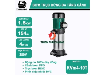 Bơm trục đứng cánh PPO Thinking Model: KVM4-10T