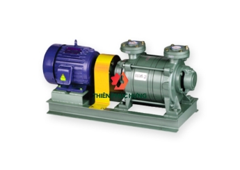 Máy bơm hút chân không vòng nước 2 cấp rời trục HANCHANG HWVP-3HP-5HP
