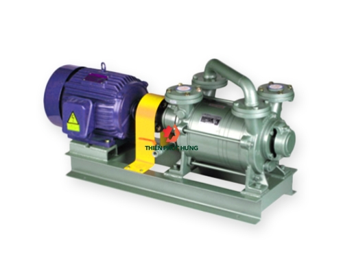 Máy bơm hút chân không vòng nước 2 cấp rời trục HANCHANG HWVP-7,5HP-60HP