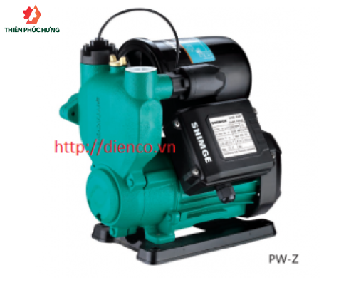 Máy bơm tăng áp thông minh tích hợp bình tích áp hiệu SHIMGE  Model: PW-Z