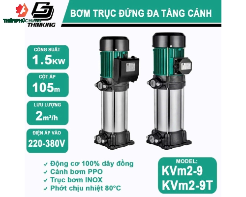Bơm trục đứng cánh PPO Thinking Model: KVM2-9