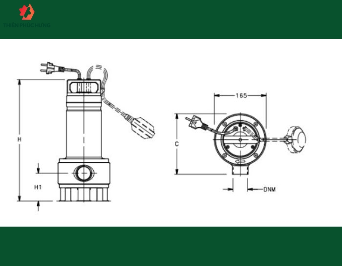 Cấu tạo Bơm Lowara DOMO 15T SG